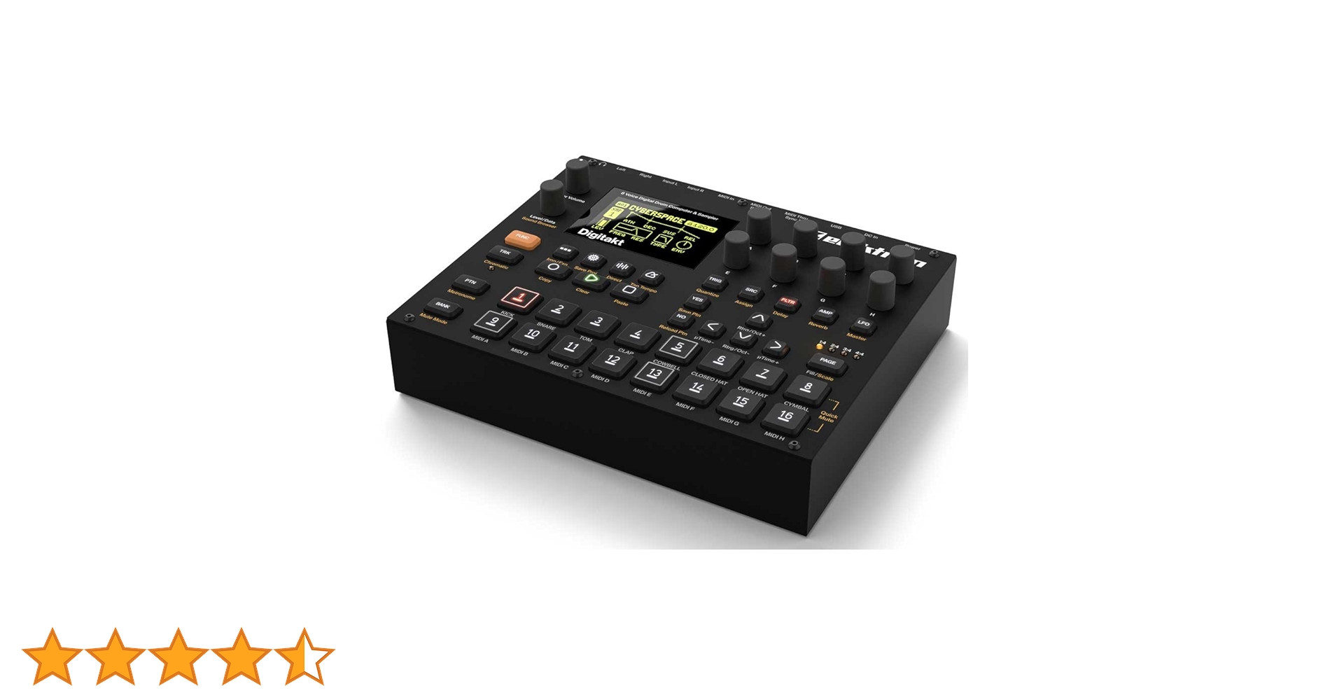 Amazon.co.jp: elektron Digitakt ドラムマシン＆サンプラー